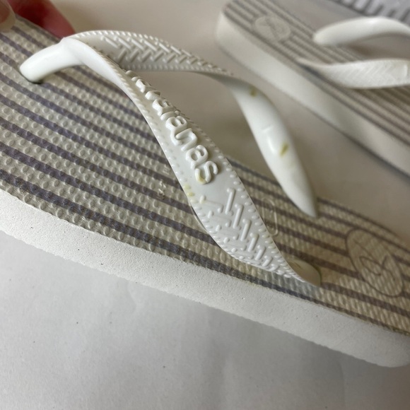 Girls Havaianas Flip Flops Customized with Initial K - Flaws - Picture 11 of 16